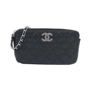 CHANEL Authentic Black Wallet